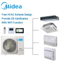 Midea Four Pipes Fan Coil Unit Plenum for Air Cooled Water Chiller